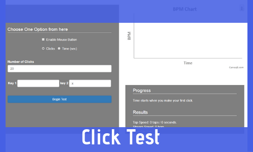 ClicksPerSecond - CPS Test