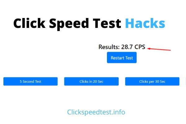 Clicking Speed