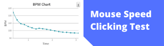 Clicks per Second - Click speed test in 1 second. Beat the world record so  much times!! 