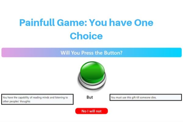 Will you press the button?